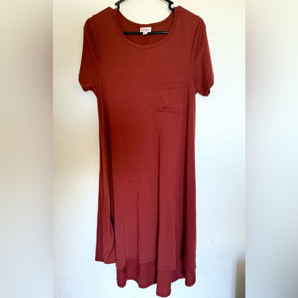 LuLaRoe Dresses & Skirts - 🧶 LuLaRoe Rust Midi Dress